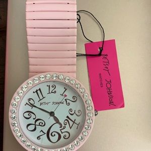 Betsey Johnson Light Pink Watch